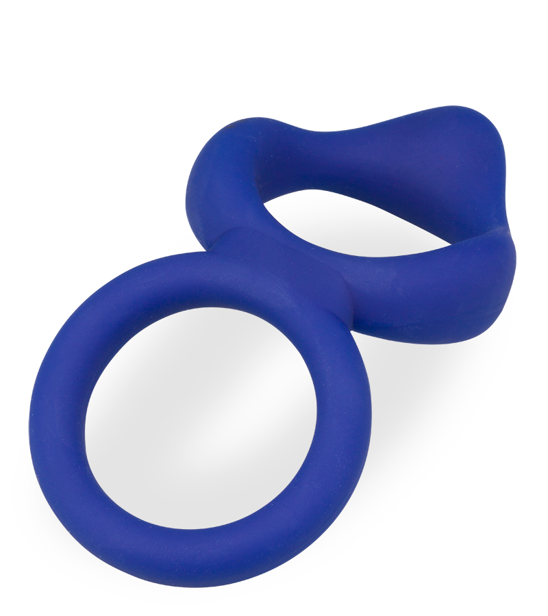 Double cockring en silicone Moon