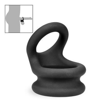 Double cockring pénis et testicules Plop