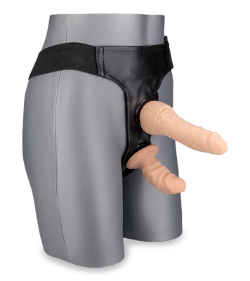 Double gode ceinture amovible