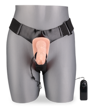 Charger l&#39;image dans la galerie, Double gode ceinture réaliste vibrant