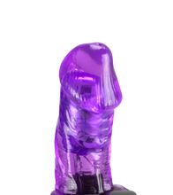 Charger l&#39;image dans la galerie, Double gode ceinture vibrant télécommandé avec fil