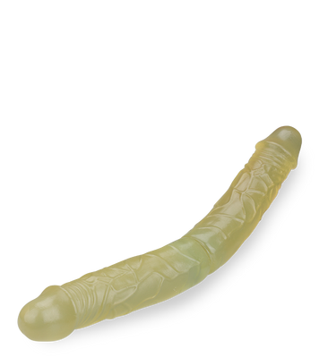 Double gode crystal flexible 36,0cm