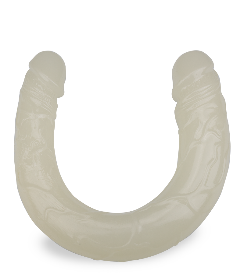 Double gode phosphorescent 37,0cm Lumino