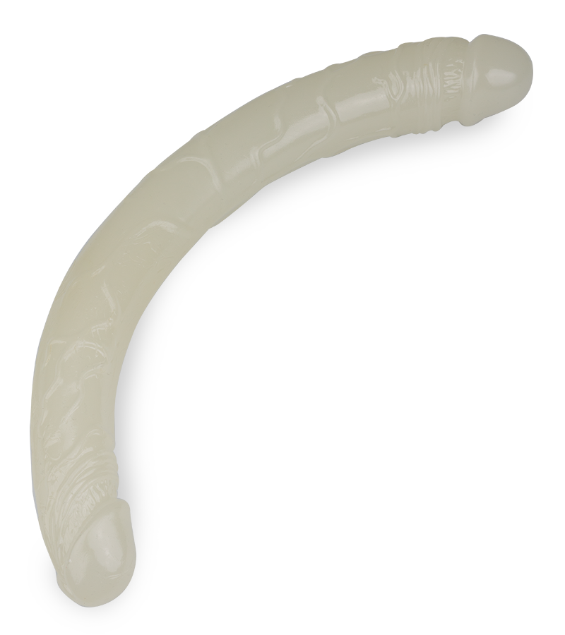 Double gode phosphorescent 37,0cm Lumino