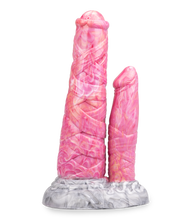 Charger l&#39;image dans la galerie, Double gode ventouse Centaure