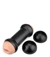 Charger l&#39;image dans la galerie, Double masturbateur vagin étroit et bouche gourmande