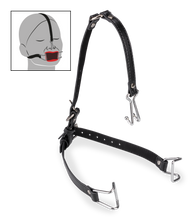 Charger l&#39;image dans la galerie, Ecarteur de bouche et nez similicuir et métal