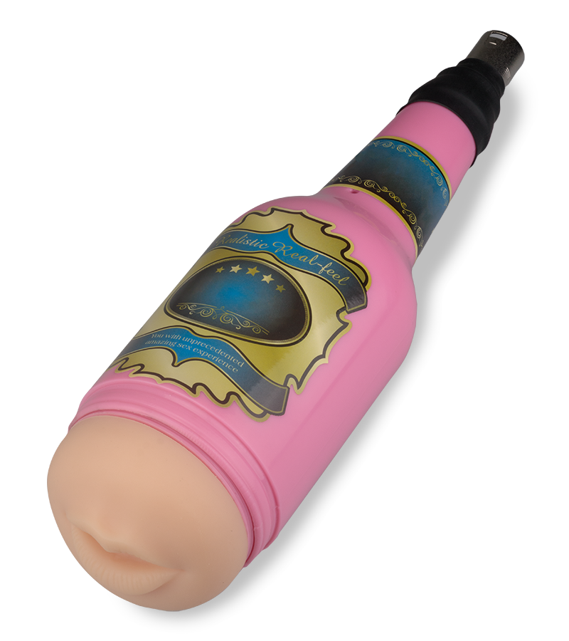 Embout masturbateur bouche pour fucking machine