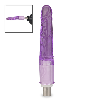Embout plug anal violet pour fucking machine