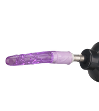 Charger l&#39;image dans la galerie, Embout plug anal violet pour fucking machine