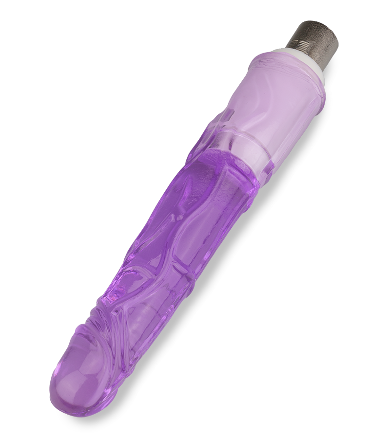 Embout plug anal violet pour fucking machine