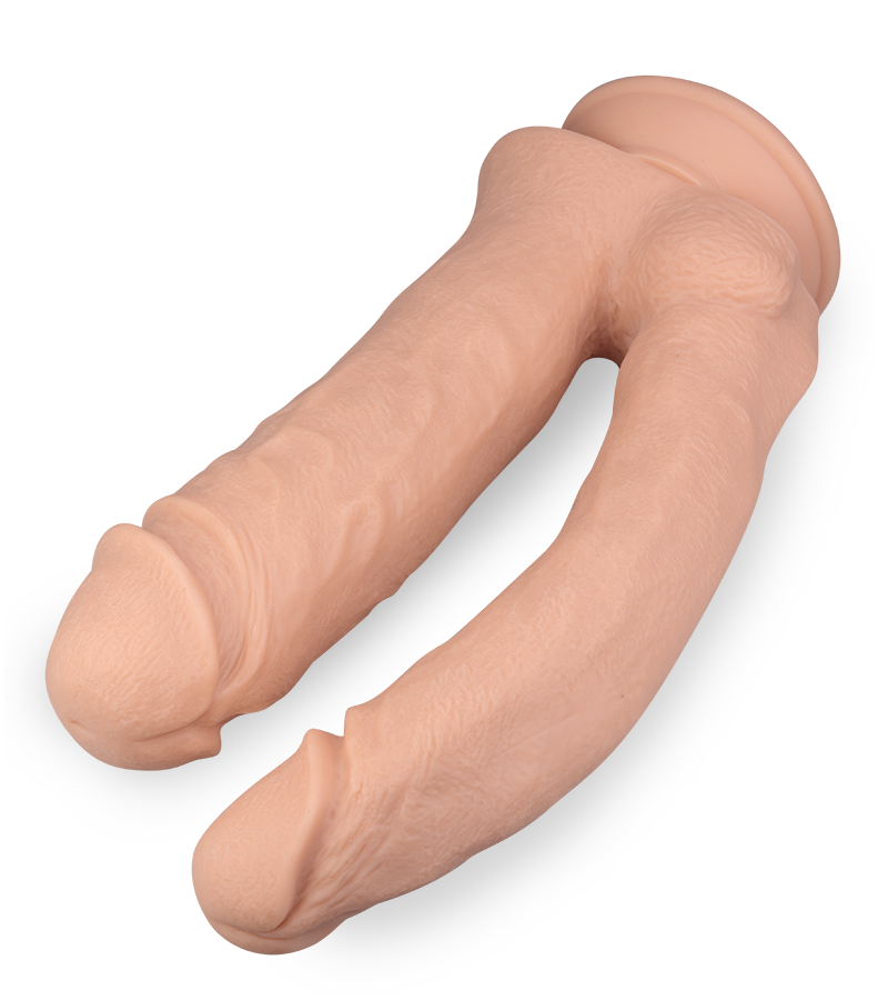 Enorme double gode 24,5 et 27,5 cm double pénétration