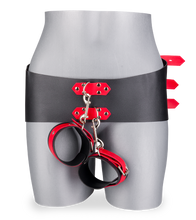 Charger l&#39;image dans la galerie, Entraves en similicuir hanches poignets