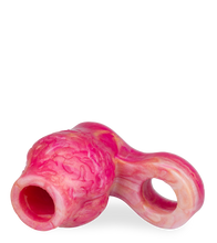 Charger l&#39;image dans la galerie, Étui pénien loup avec bulbe érectile et anneau testiculaire 7,0cm