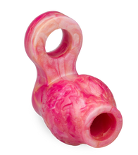 Charger l&#39;image dans la galerie, Étui pénien loup avec bulbe érectile et anneau testiculaire 7,0cm