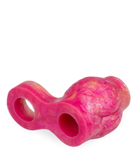 Charger l&#39;image dans la galerie, Étui pénien loup avec bulbe érectile et anneau testiculaire 7,0cm