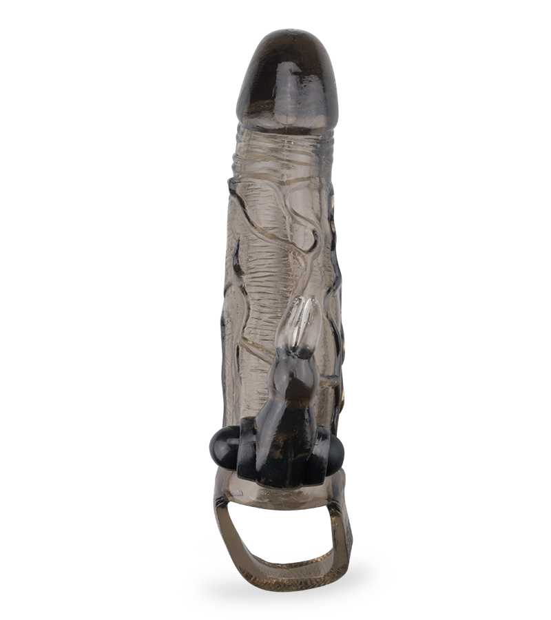 Extension de pénis 2,5cm vibrante