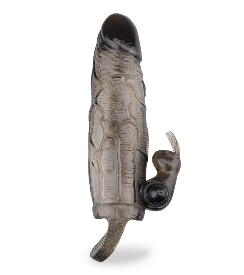 Extension de pénis 2,5cm vibrante