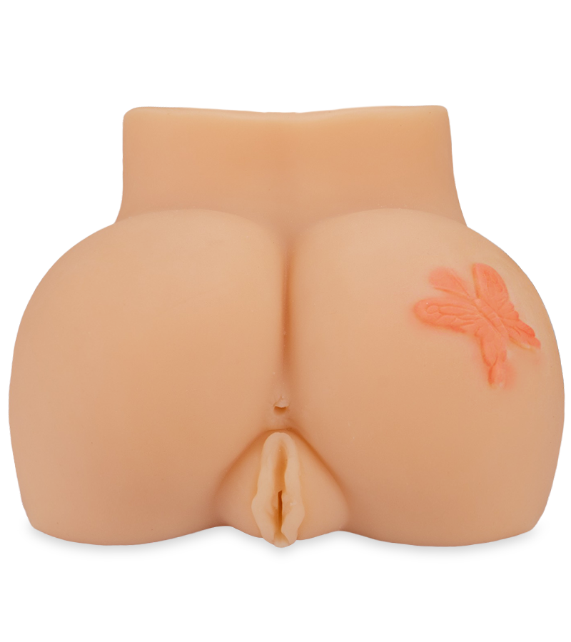 Fessier masturbateur tatoo papillon