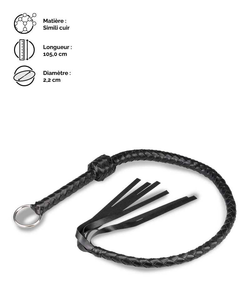 Fouet BDSM 105,0cm