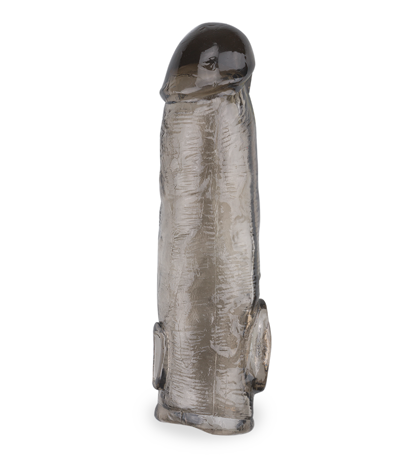 Fourreau pénien noir strié Zeus