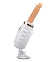 Charger l&#39;image dans la galerie, Fucking machine 16 vitesses avec gode chauffant