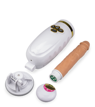 Charger l&#39;image dans la galerie, Fucking machine 16 vitesses avec gode chauffant