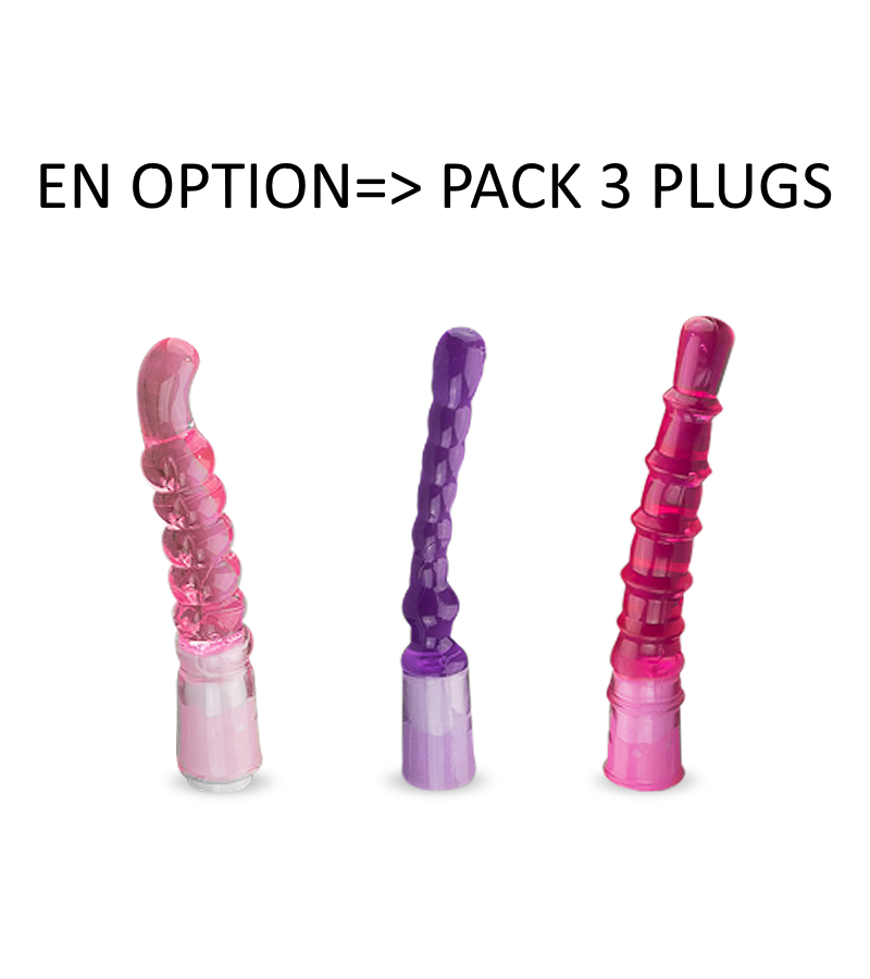 Fucking machine anale ou vaginale avec 4 godes