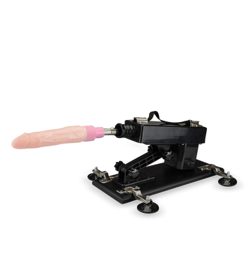 Fucking machine anale ou vaginale avec 4 godes