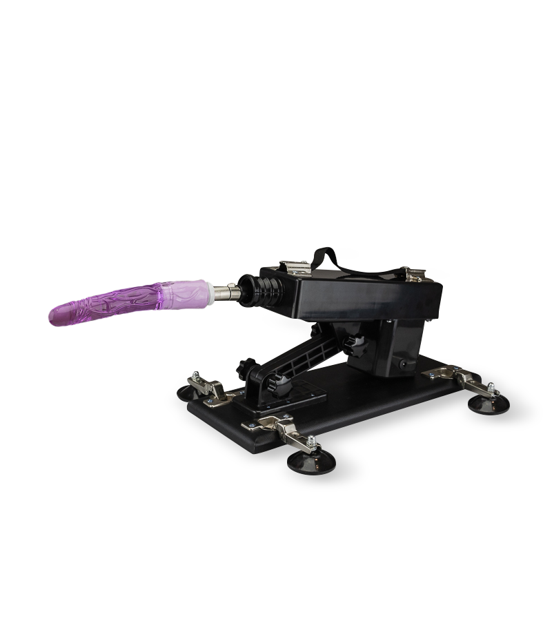 Fucking machine anale ou vaginale avec 4 godes