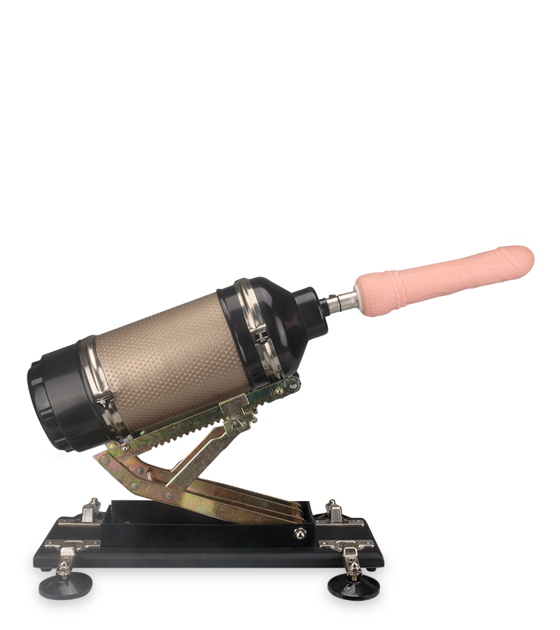 Fucking machine avec gode Tim