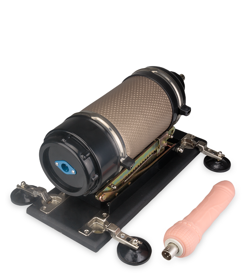 Fucking machine avec gode Tim