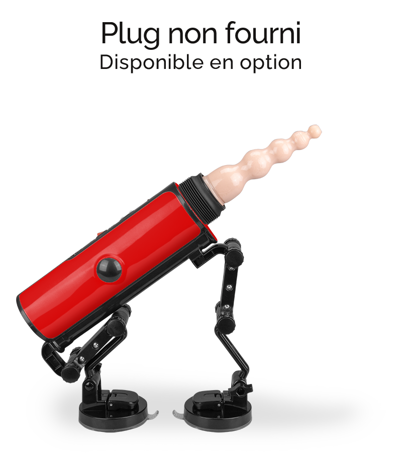 Fucking machine avec masturbateur vibrant