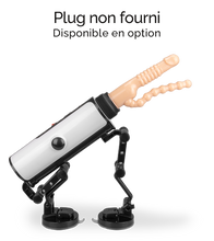 Charger l&#39;image dans la galerie, Fucking machine avec masturbateur vibrant