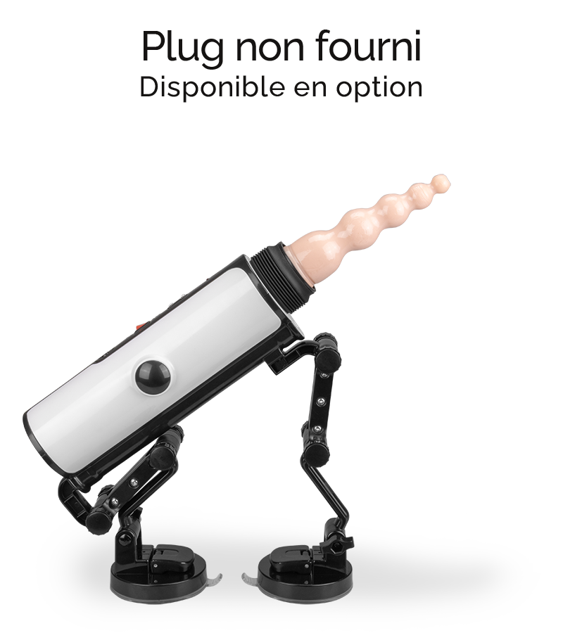 Fucking machine avec masturbateur vibrant