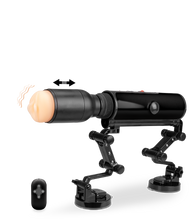 Charger l&#39;image dans la galerie, Fucking machine avec masturbateur vibrant