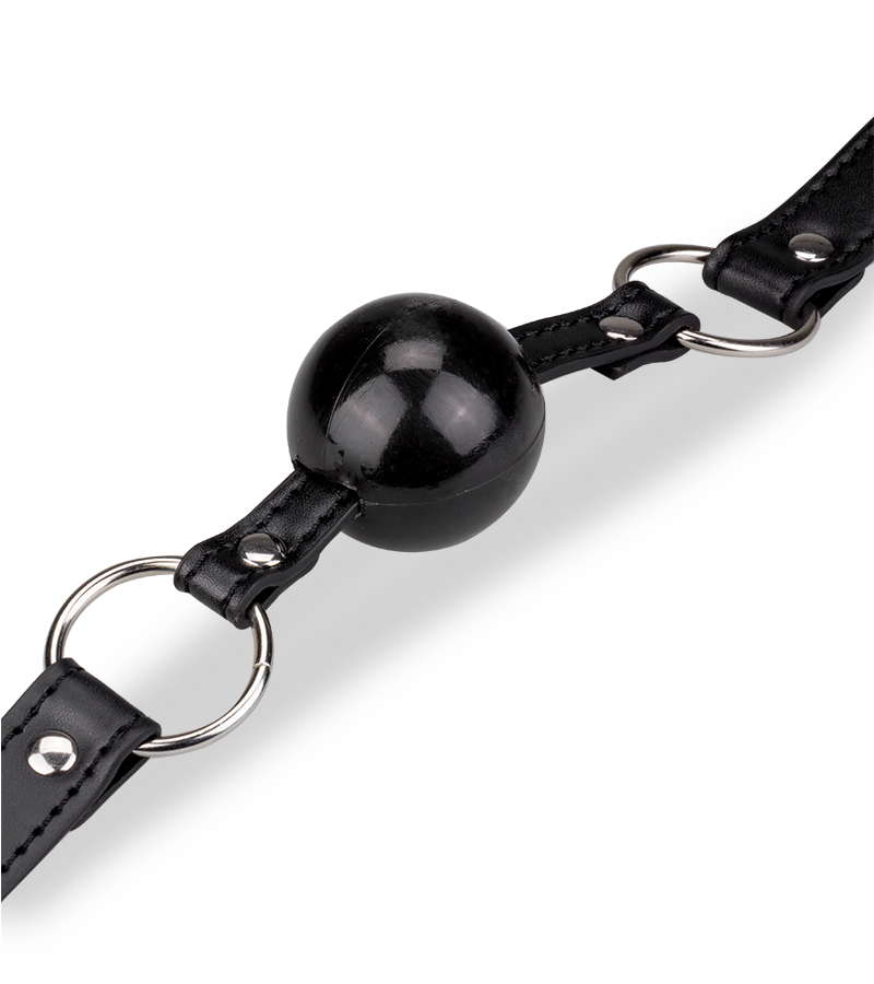 Gag-ball - bâillon de bondage BDSM sans anneaux