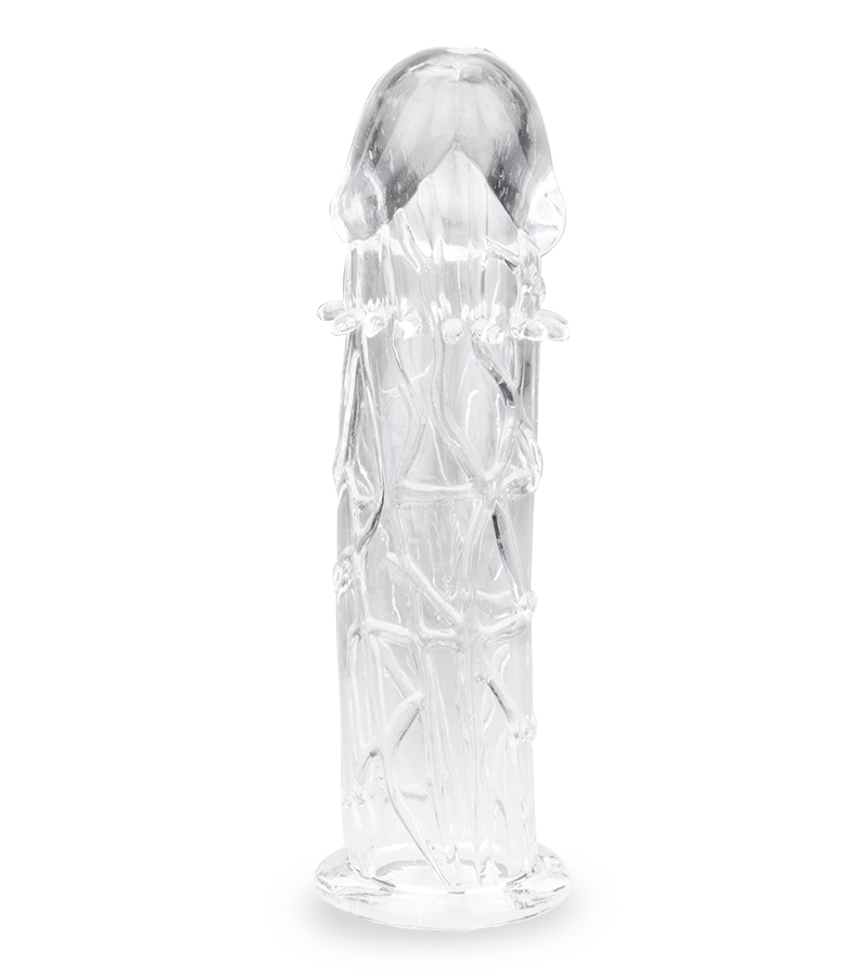 Gaine à pénis avec picots