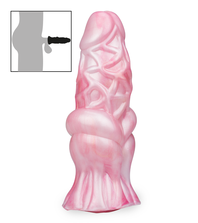Gaine de pénis alien en silicone Zalvax