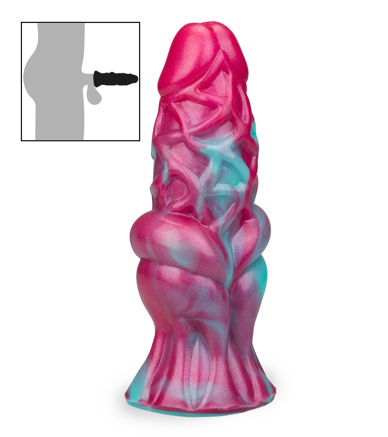 Gaine de pénis alien en silicone Zalvax