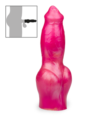 Gaine de pénis en silicone chien Berger Allemand