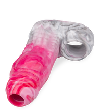 Charger l&#39;image dans la galerie, Gaine de pénis ouverte en silicone chien