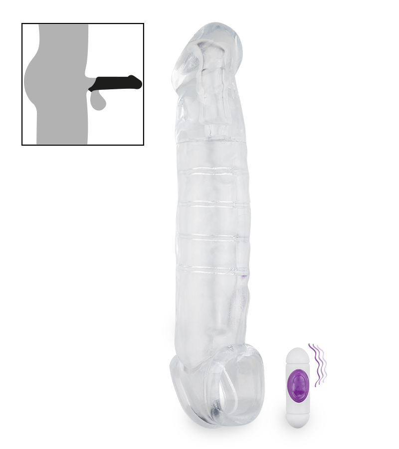 Gaine de pénis vibrante Zam taille M