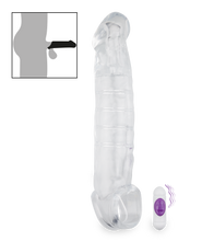 Charger l&#39;image dans la galerie, Gaine de pénis vibrante Zam taille M