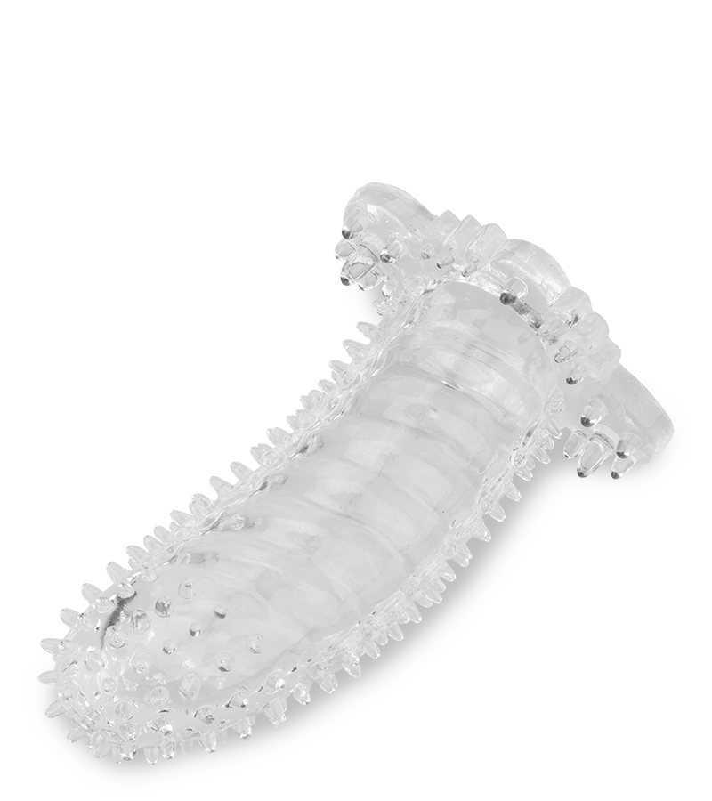 Gaine extendeur à picots pour pénis