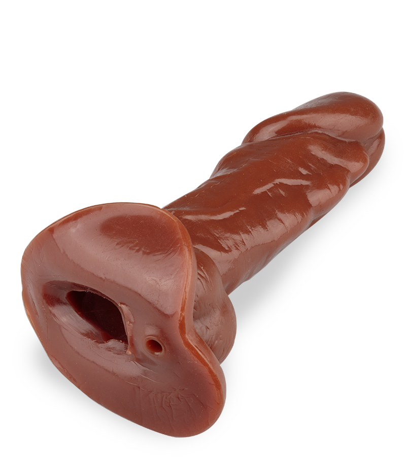 Gaine pénis black réaliste