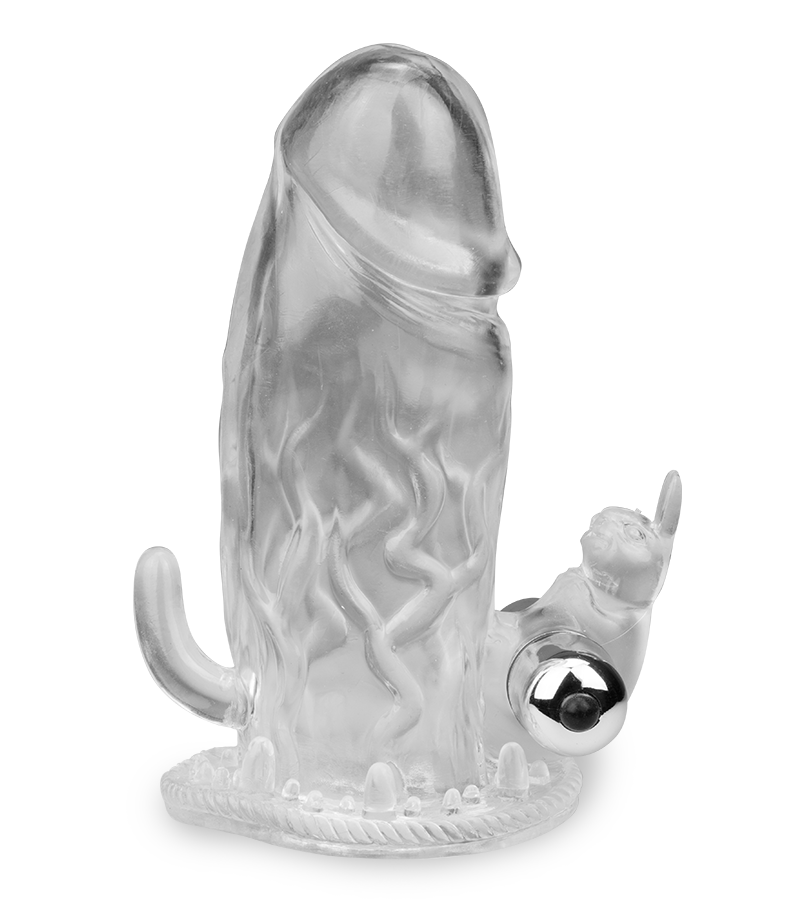 Gaine pénis crystal rabbit