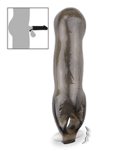 Charger l&#39;image dans la galerie, Gaine pénis lisse vibrante