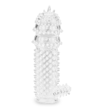 Charger l&#39;image dans la galerie, Gaine pénis picots et stimulateur