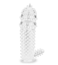 Charger l&#39;image dans la galerie, Gaine pénis picots et stimulateur